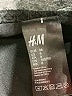 H&M Chevron-herringbone Black Swimsuit Bottoms Size 6 - photo 3