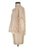 Ulla Johnson 100% Silk Ivory Short Sleeve Silk Top Size 4 - photo 5