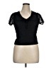 Electric Black Short Sleeve Top Size XL - photo 1