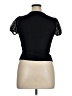 Electric Black Short Sleeve Top Size XL - photo 2