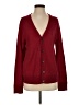 Bally 100% Wool Burgundy Wool Cardigan Size EU (IT) 40 / US 4 - photo 1