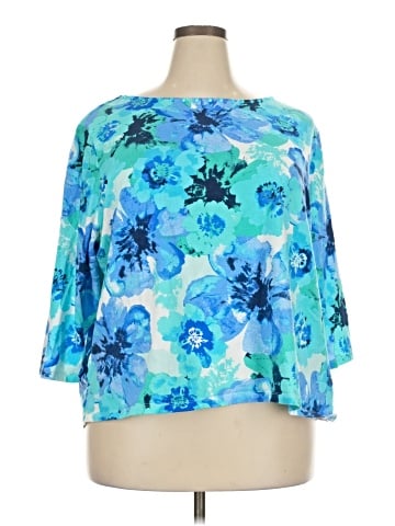 Ruby Rd. 3/4 Sleeve Blouse (view 1)