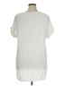 MADE IN ITALY 100% Cotton White Poncho Size 0X - photo 2