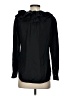 J.Crew Collection 100% Silk Black Long Sleeve Silk Top Size XXS - photo 2
