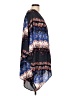 Maurices 100% Polyester Blue Kimono Size Lg - XL - photo 4
