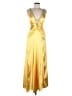 Assorted Brands 100% Polyester Gold Cocktail Dress Size 6 - photo 1