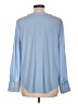 Ann Taylor Blue Long Sleeve Polo Size L - photo 2