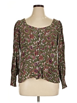 Ann Taylor LOFT Long Sleeve Blouse (view 1)