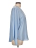 Ann Taylor Blue Long Sleeve Polo Size L - photo 4