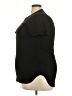 Timeson 100% Polyester Black Short Sleeve Blouse Size XL - photo 5