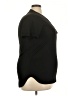 Timeson 100% Polyester Black Short Sleeve Blouse Size XL - photo 4