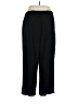 Jones & Co 100% Polyester Solid Black Casual Pants Size 1X - photo 2