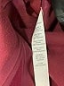 Lululemon Athletica 100% Polyester Burgundy Track Jacket Size 12 - photo 7