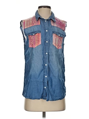 Etienne Marcel Sleeveless Button-Down Shirt (view 1)