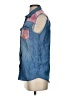 Etienne Marcel 100% Lyocell Blue Sleeveless Button-Down Shirt Size S - photo 5