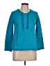 Soft Surroundings Teal Sweatshirt Size M (petite) - photo 1