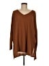 Zenana Brown Pullover Sweater Size M - photo 1