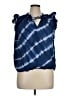 Generation Love 100% Cotton Blue Sleeveless Blouse Size XL - photo 1