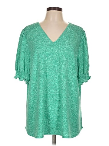 Adrianna Papell Short Sleeve T-Shirt (view 1)