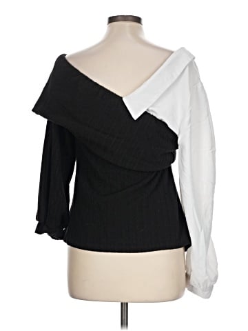 Shein Curve 3/4 Sleeve Blouse (view 2)