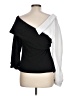 Shein Curve 100% Polyester Black 3/4 Sleeve Blouse Size 12 Plus (0) - photo 2
