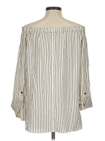 Rag & Bone 3/4 Sleeve Silk Top (view 2)