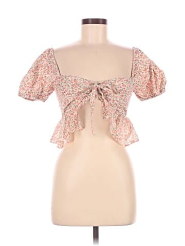 Aeropostale Short Sleeve Blouse (view 1)