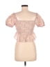Aeropostale 100% Elastic Pink Short Sleeve Blouse Size M - photo 2