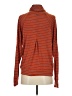 PrAna Stripes Orange Turtleneck Sweater Size S - photo 2
