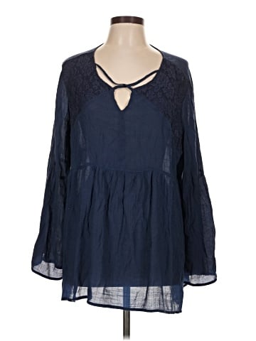 Como Vintage Long Sleeve Blouse (view 1)