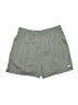 Nike 100% Polyester Chevron-herringbone Gray Athletic Shorts Size L - photo 1