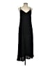 Shein 100% Polyester Solid Black Casual Dress Size 4 - photo 1