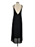 Shein 100% Polyester Solid Black Casual Dress Size 4 - photo 2