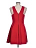 BCBGeneration 100% Polyester Solid Red Cocktail Dress Size 10 - photo 2