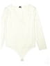Express Ivory Bodysuit Size XL - photo 1