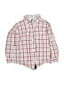 Janie and Jack 100% Cotton Plaid Red Long Sleeve Button-Down Shirt Size 2T - photo 1