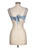 Danielle Bernstein 100% Polyester Blue Sleeveless Top Size L - photo 2