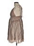 Garage 100% Rayon Tan Casual Dress Size L - photo 5