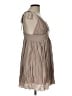 Garage 100% Rayon Tan Casual Dress Size L - photo 4