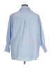 Unbranded 100% Cotton Blue 3/4 Sleeve Button-Down Shirt Size XL - photo 2