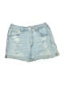 rue21 Blue Denim Shorts Size 8 - photo 1