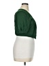 Talbots 100% Silk Green Silk Cardigan Size XL - photo 4