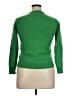 Joe Fresh 100% Cashmere Green Cashmere Pullover Sweater Size XL - photo 2