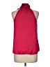 Ann Taylor LOFT Red Sleeveless Blouse Size M - photo 2