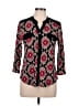Diana Belle Black 3/4 Sleeve Blouse Size M - photo 1