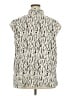 Monday Fun Ivory Sleeveless Button-Down Shirt Size 2X - photo 2