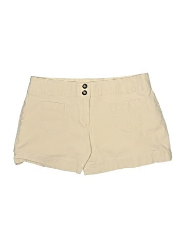 New York & Company Khaki Shorts (view 1)