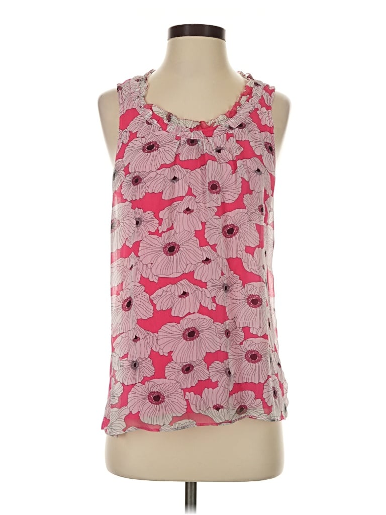 Pre-owned Elle Sleeveless Blouse In Pink