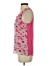 Elle 100% Rayon Pink Sleeveless Blouse Size S - photo 5