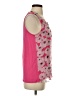 Elle 100% Rayon Pink Sleeveless Blouse Size S - photo 4